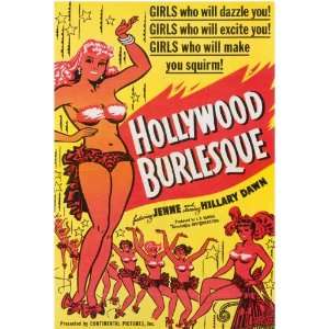  Hollywood Burlesque (1949) 27 x 40 Movie Poster Style A 