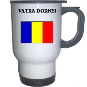  Romania   VATRA DORNEI White Stainless Steel Mug 