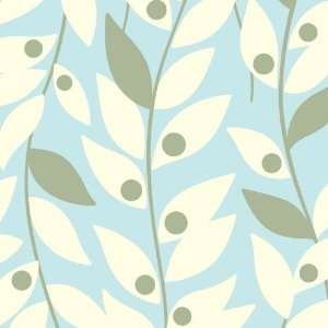  Nicey Jane Lindy Leaf in blue by Heather Bailey Arts, Crafts & Sewing