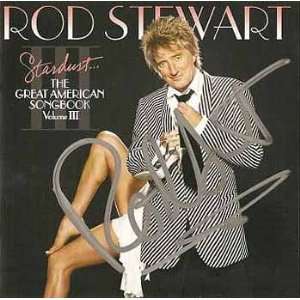   Stewart   Stardust  The Great American Songbook Vol. 3 CD + COA