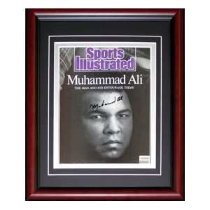  Muhammad Ali Autographed Framed April 28, 1988 Sports 