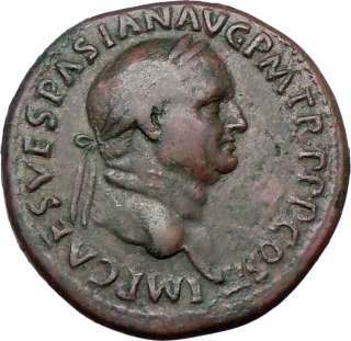 Vespasian,69 79.Rome,71AD.,Sestertius, JUDAEA CAPTA or Heroic Jewish 