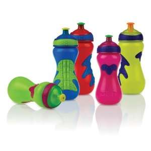  Nuby Gator Grip Sports Bottle With Pop Up Sipper Case Pack 