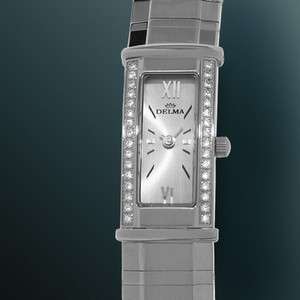 Delma Swiss Made Versailles Series Ladies Timepiece, Stainless Case 