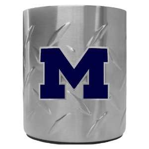  Michigan Wolverines NCAA Diamond Plate Beverage Can 