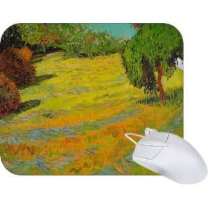 Rikki Knight Van Gogh Art Sunny Lawn Mouse Pad Mousepad   Ideal Gift 