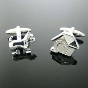  Dog & Dog House Cufflinks 