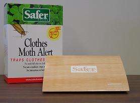 Complete Safer Brand Clothes Moth Traps # 07270  