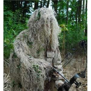  Synthetic Ultra Light Ghillie Bow Hunting Jacket Left Hand 