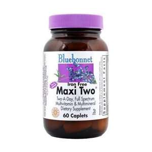 Maxi Two Iron Free 60 VCaps   Bluebonnet Health 