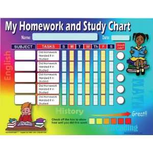  Abilitations Responsibility Chart   My Homework, Pack of 