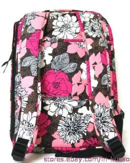 Vera Bradley Laptop Backpack style in Mocha Rouge Handbag 2011 Fall 