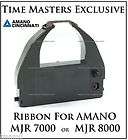 FRESH RIBBON FOR AMANO MJR 7000 or MJR 8000 SAME DAY  