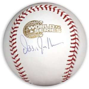  Ozzie Guillen Autographed 2005 World Series Baseball 