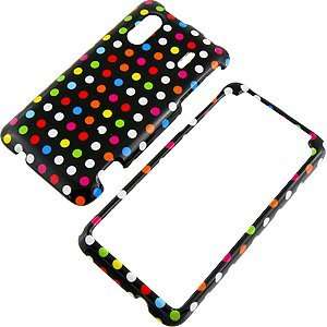  Color Dots 2 Protector Case for HTC EVO Design 4G & Hero S 