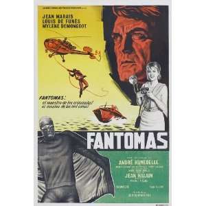  Fant?mas Poster Movie Argentine 27x40