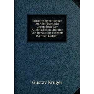   Von IrenÃ¤us Bis Eusebius (German Edition) Gustav KrÃ¼ger Books