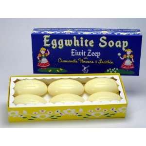  Eggwhite and Chamomile Flower Soap Set Beauty