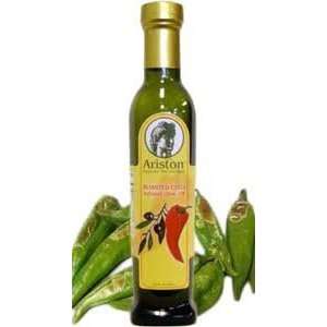 Ariston Roasted Chili Infused Gourmet Olive Oil  Grocery 