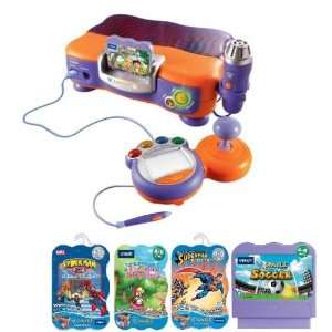   Smile TV Learning System Plus Bundle   4 Extra Games Toys & Games
