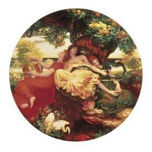  The Garden of the Hesperides by Frederic Leighton. Size 10 