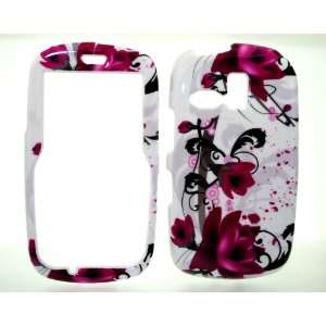 Purple Rose Snap on Hard Skin Shell Protector Cover Case for SAMSUNG 
