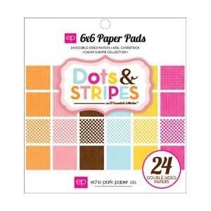  Essentials Candy Shoppe Cardstock Pad 6X6 24/Sheets Arts 