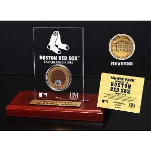  Boston Red Sox Fenway Park Etched Acrylic Desktop with 