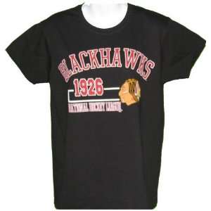  Mens Chicago Blackhawks 1926 History Tshirt Sports 