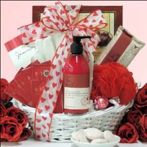 Be Well Pomegranate Spa Retreat Valentines Day Spa Gift Basket 