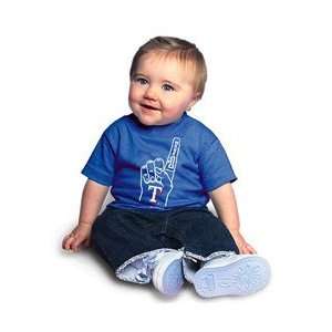  Texas Rangers Infant #1 Fan T Shirt by Soft as a Grape 