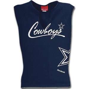Dallas Cowboys Juniors Sleeveless Fashion Tee  Sports 