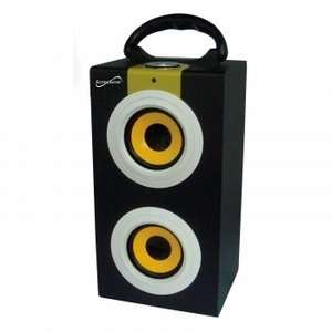   Portable Speaker with USB, SD, AUX Inputs and FM Radio Electronics