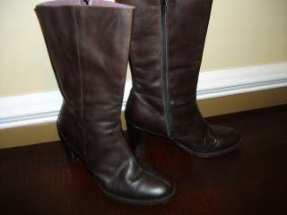 Womens Brown American Eagle Mid Calf Boots size 10  