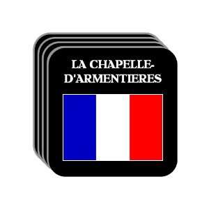 France   LA CHAPELLE DARMENTIERES Set of 4 Mini Mousepad Coasters