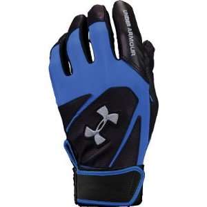  Under Armour Youth Clean Up III Blk/Roy Batting Gloves 