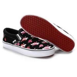 VANS SHOES SHOT2HEART 9 M 10.5 W CLASSIC SLIP ON PINK  