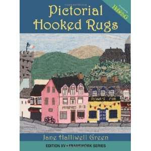    Pictorial Hooked Rugs [Paperback] Jane Halliwell Green Books