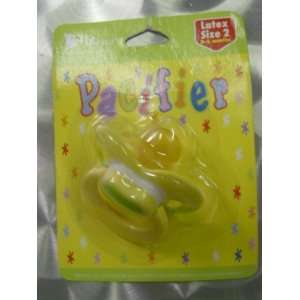  Baby Pacifier Yellow & Green Design Baby