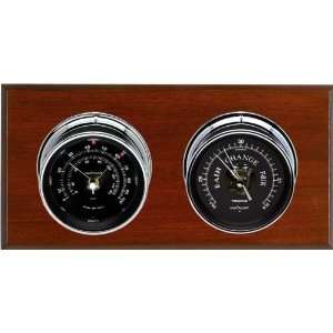 Maximum Portland 2 Instrument Weather Station Black Dial With Chrome 