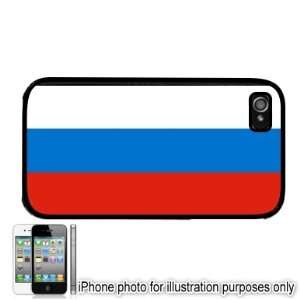 Russia Russian Flag Apple iPhone 4 4S Case Cover Black 
