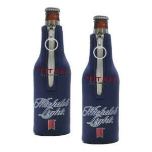  Michelob Light Bottle Suits  Neoprene Beer Koozies   Set 