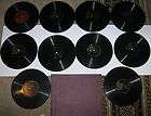 VICTOR / VICTROLA 10 78RPM RECORDS ~ LOT OF 10 RECORD