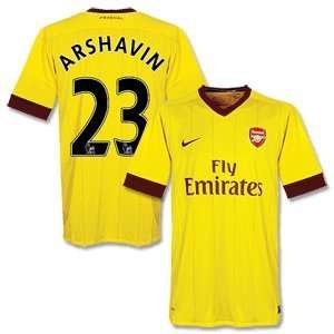  10 11 Arsenal Away Jersey + Arshavin 23