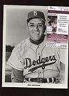 1957 Brooklyn Dodgers Team Issued Photo Don Newcombe Au