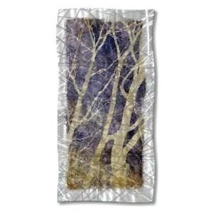  Abstract tree metal wall art, landscape contemporary home 