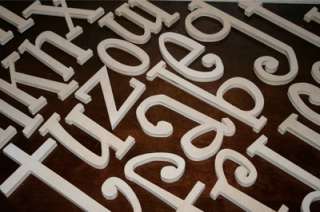 Wooden Alphabet Set, Wall Letters, Unfinished, Custom Cut for your 