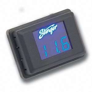 Stinger Digital Blue Voltage Meter Amp Amplifier SVMB  