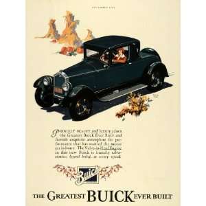  1926 Ad Antique Buick Automobile Fisher Body Valve Head 