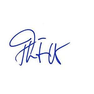  JOSH HARTNETT Signed Index Card In Person 